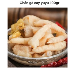chân gà cay yuyu gói 100gr (sẵn )