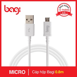 DÂY SẠC NHANH MICRO DÀI 0.8M CB - MB 08 CHÍNH HÃNG BAGI