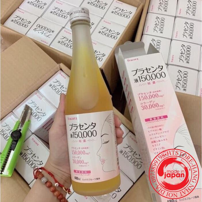 Nước Uống Nhau Thai Cừu FRACORA PLACENTA Nhật Bản - ĐẸP DA, CHỐNG LÃO HÓA