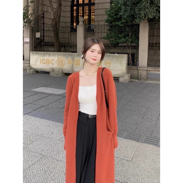 Áo đã có gió cứ về 🌪🌪🌪  Áo cardigan dáng dài xinh đang làm mưa làm gió  👑👑👑