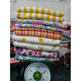 Vải cotton 2c và 500g thun gân đen