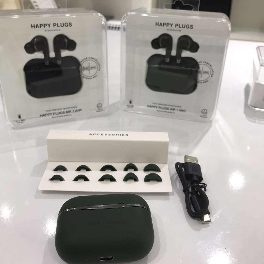 Tai nghe Happy Plugs Air Hybrid ANC TWS không dây