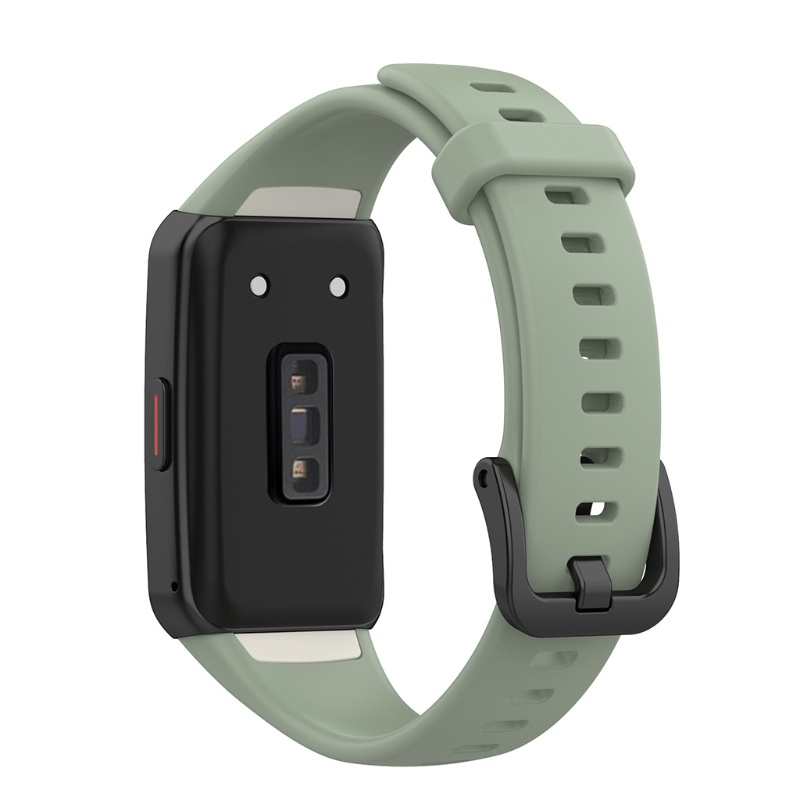 Dây Đeo Thay Thế Chất Liệu Silicon Màu Trơn Cho Huawei Honor Band 6