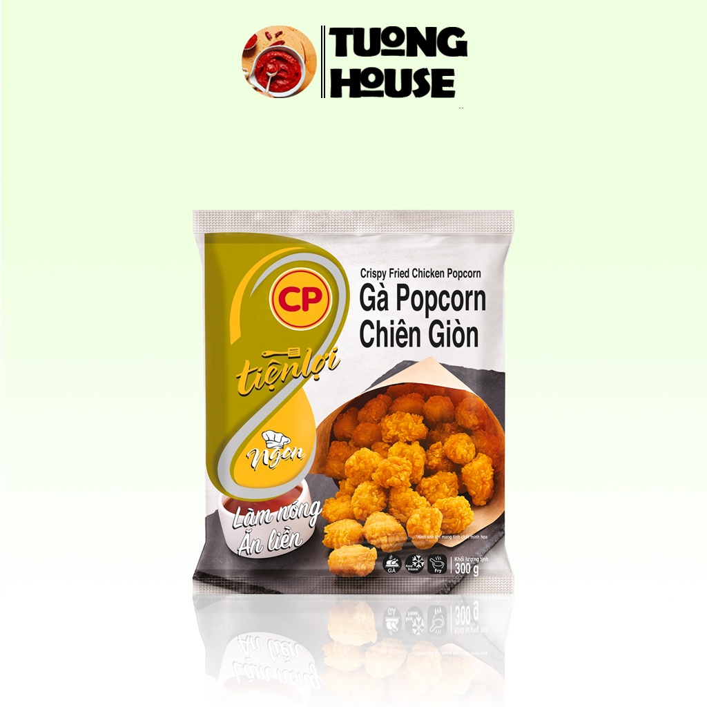 Gà POPCORN Chiên Giòn CP Gói 300G Và 500Gr [Chuẩn Hàng CP]
