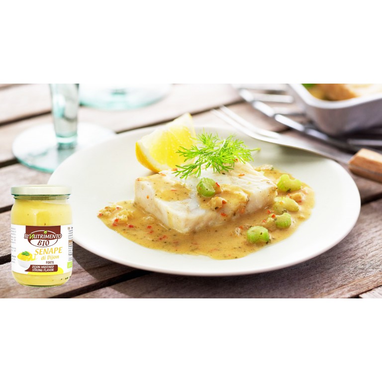 [HÀNG CHÍNH HÃNG] Sốt Mù Tạt Vàng Dijon Hữu Cơ Probios 200gr - Organic Mustard Sauce