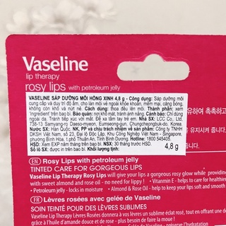 Son Dưỡng Môi Dạng Thỏi Vaseline Lip Therapy 4.8g