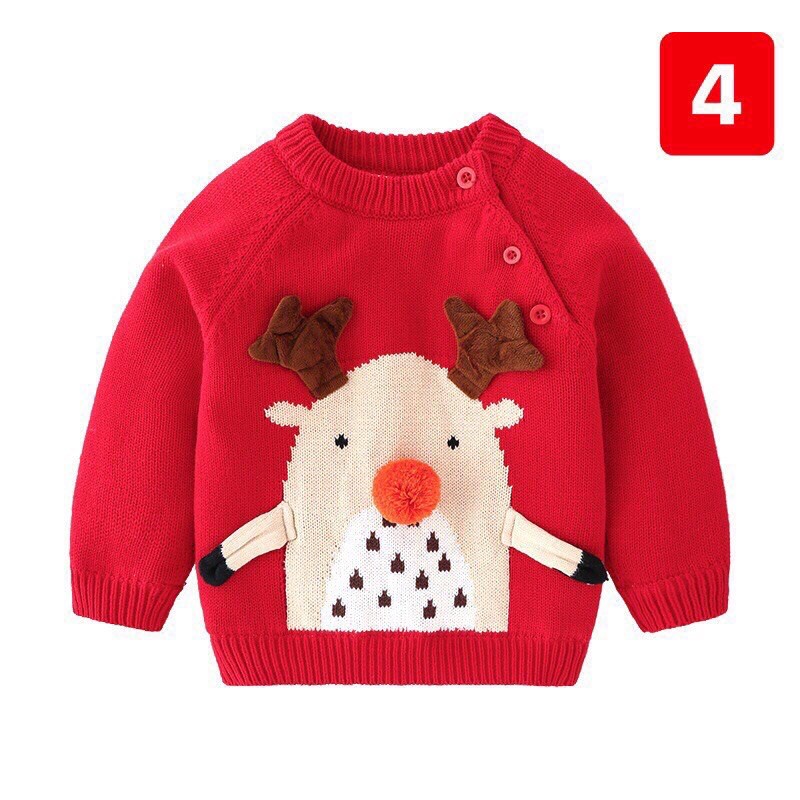 Áo len noel cho bé