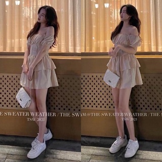 JUMPSUIT BẸT VAI ĐUÔI CÁ