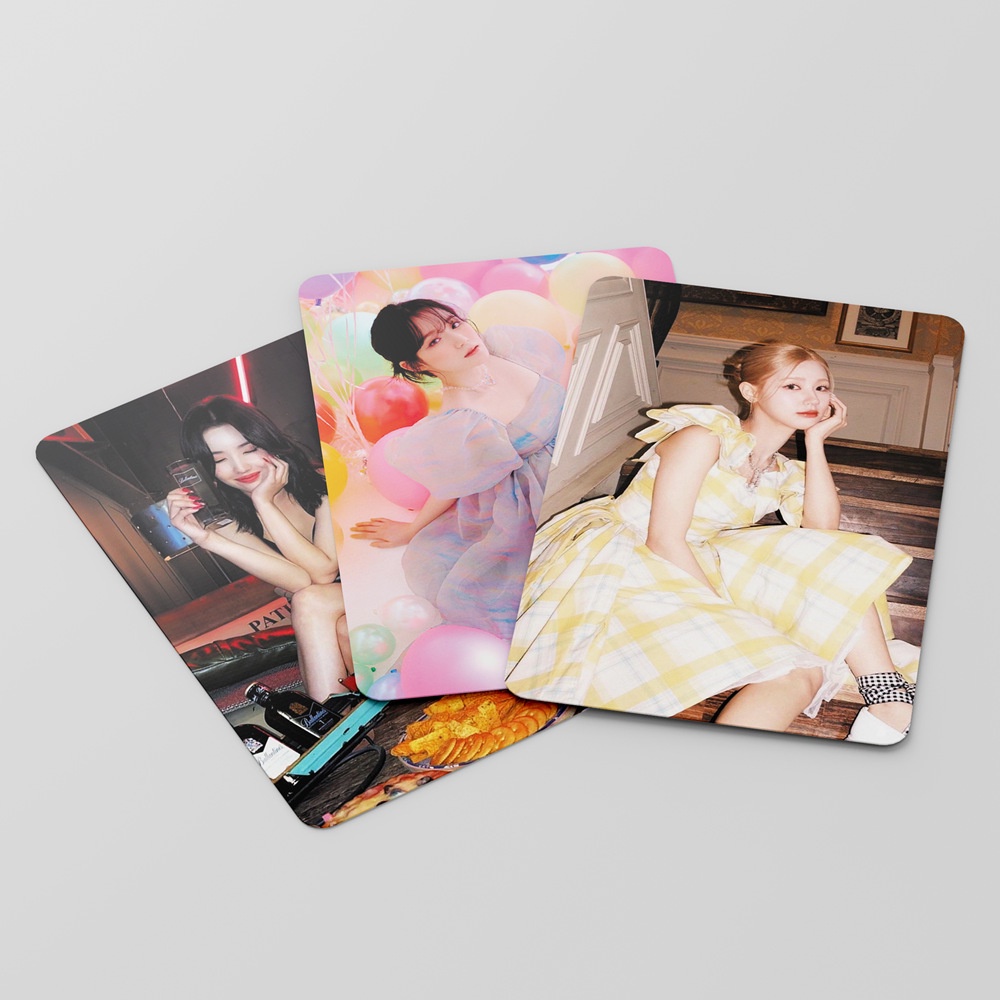 Hộp 55 ảnh thẻ GIDLE《just me I-DLE》 Photocard I-DLE I NEVER DIE Lomo Card