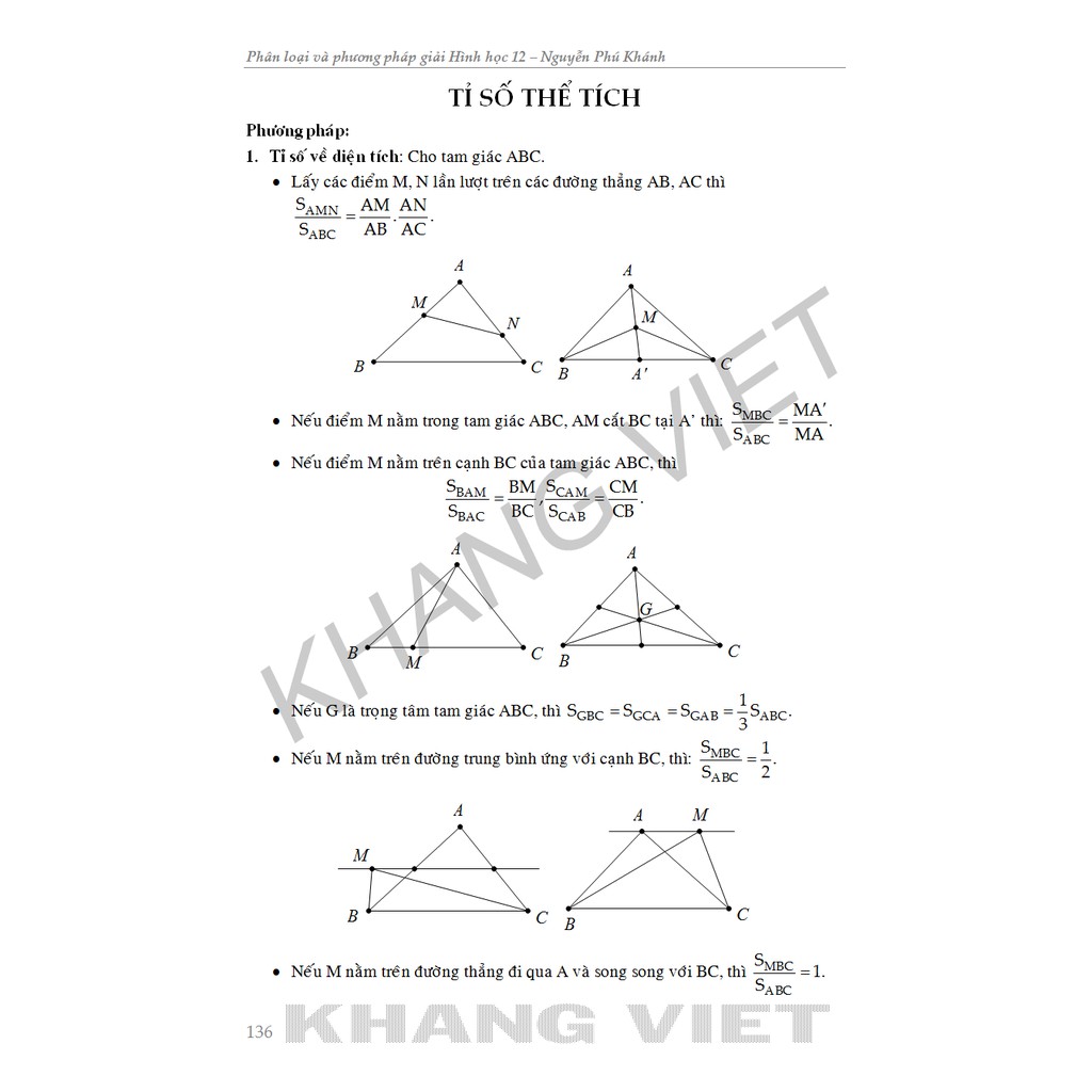 Sách - Phân Loại Và Phương Pháp Giải Hình Học Lớp 12