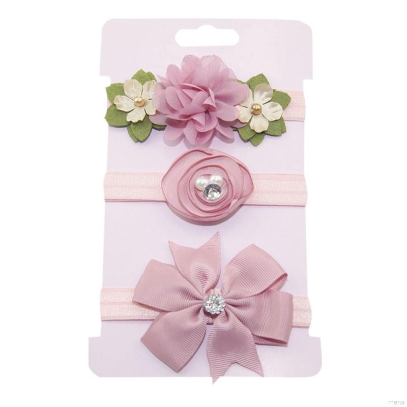 Bộ 3 băng đô nơ xinh xắn dành cho bé gái