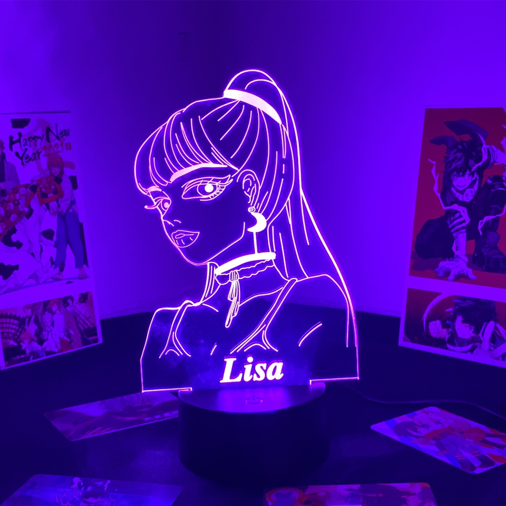 Đèn Led Cảm Ứng Usb Hình Blackpink Độc Đáo Trang Trí Phòng Ngủ