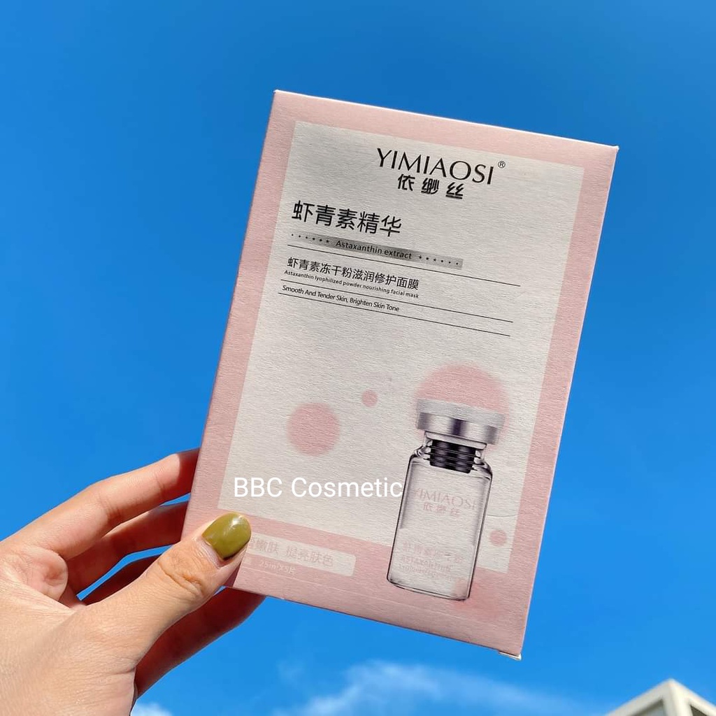 Mặt Nạ Làm Sạch Sâu Cấp Ẩm YIMIAOSI Giảm Nám Đốm Nâu 25ml Nội Địa Trung BBC Cosmetic