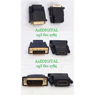 ĐẦU CHUYỂN ĐỔI TỪ HDMI (âm) SANG DVI CHUẨN D (dương) Y-A007