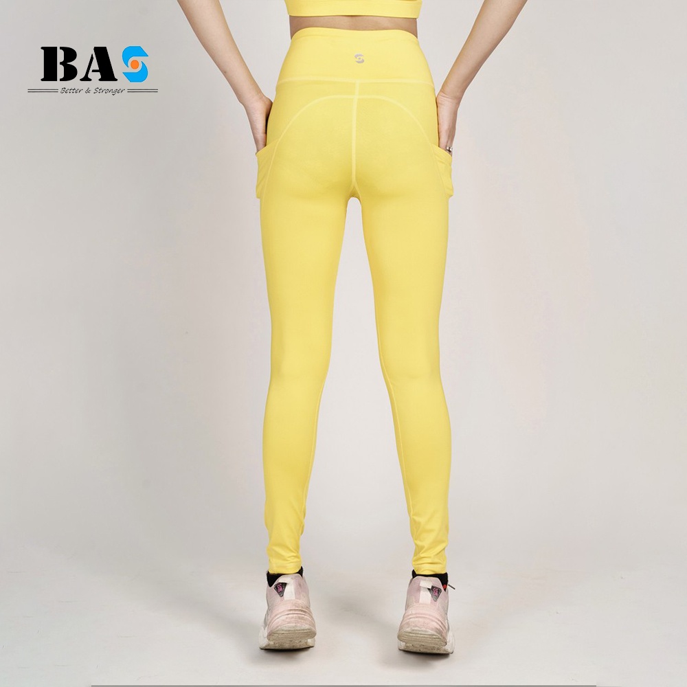 Bộ đồ nữ tập gym yoga aerobic chuyên nghiệp BAS bra 2 lớp kèm quần legging nâng mông - S40-1
