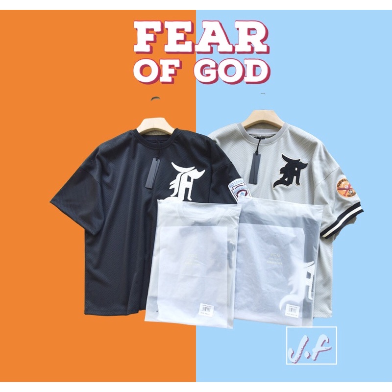 - Áo mesh baseball tee fog, áo boxy tay lỡ fifth collection