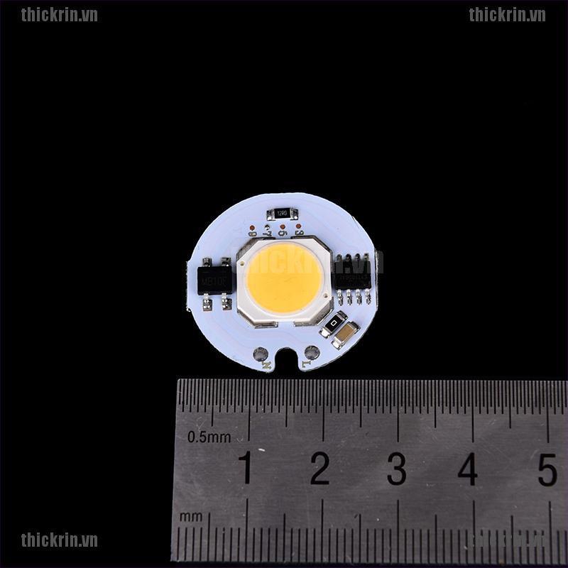 <Hot~new>1pc COB Chip light 7W 5W 3W Smart IC Driver For White,Warm White LED Spotlight