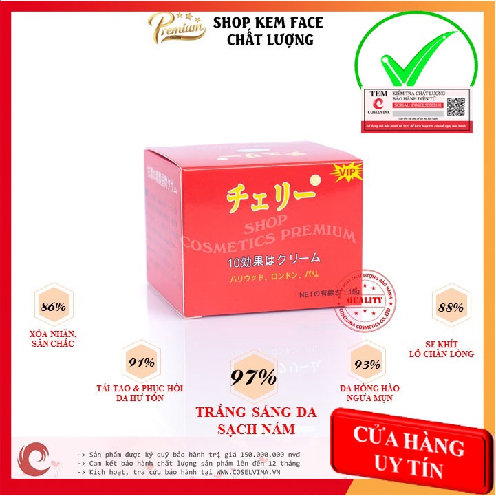 Kem Hoa Anh Đào Nhật Bản 15g