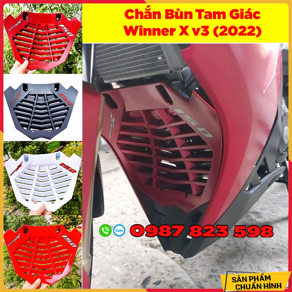 Chắn Bùn Winner X 2022, Winner V3 Mẫu Tam Giác