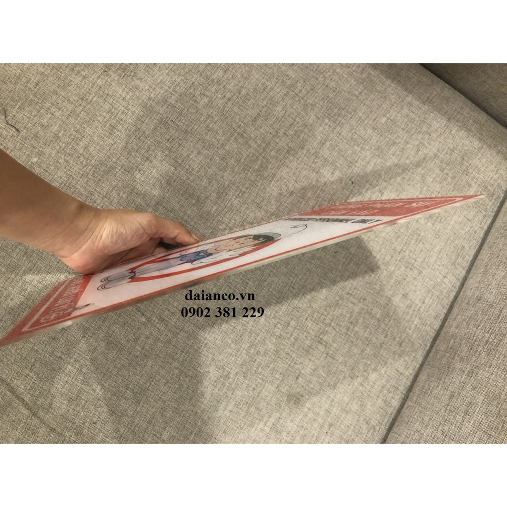 Biển báo công trình, biển báo an toàn mica nhiều mẫu lựa chọn 20 x 30cm