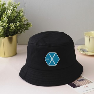 ♗☞❡Mũ Bucket in logo Exo cá tính