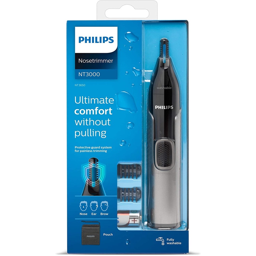 Máy tỉa lông tai và mũi Philips NT3650-16 3000 -Hành chính hãng