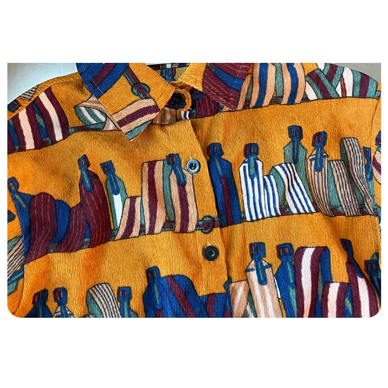 Áo Sơ Mi Tay Dài Họa Tiết Hoa Phong Cách Hàn Quốc Thời Trang Mùa Thu Cho Bé Gái