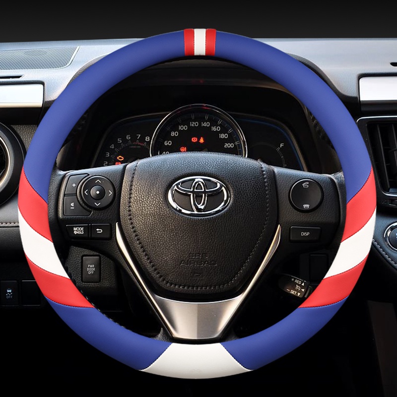Bọc Vô Lăng Xe Hơi Toyota Allion Auris Avalon Aygo Vios Vitz Yaris Mark X Hilux corolla altis axio Onix Ốp