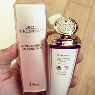 Kem dưỡng mắt dòng cao cấp Dior prestige có bi lăn massage lun nha khách💯