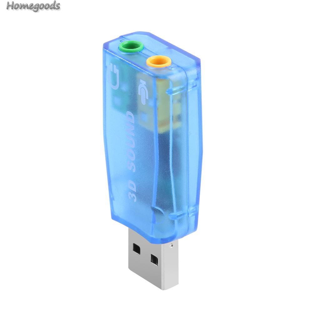 Card Âm Thanh Usb 3d Cho Máy Tính