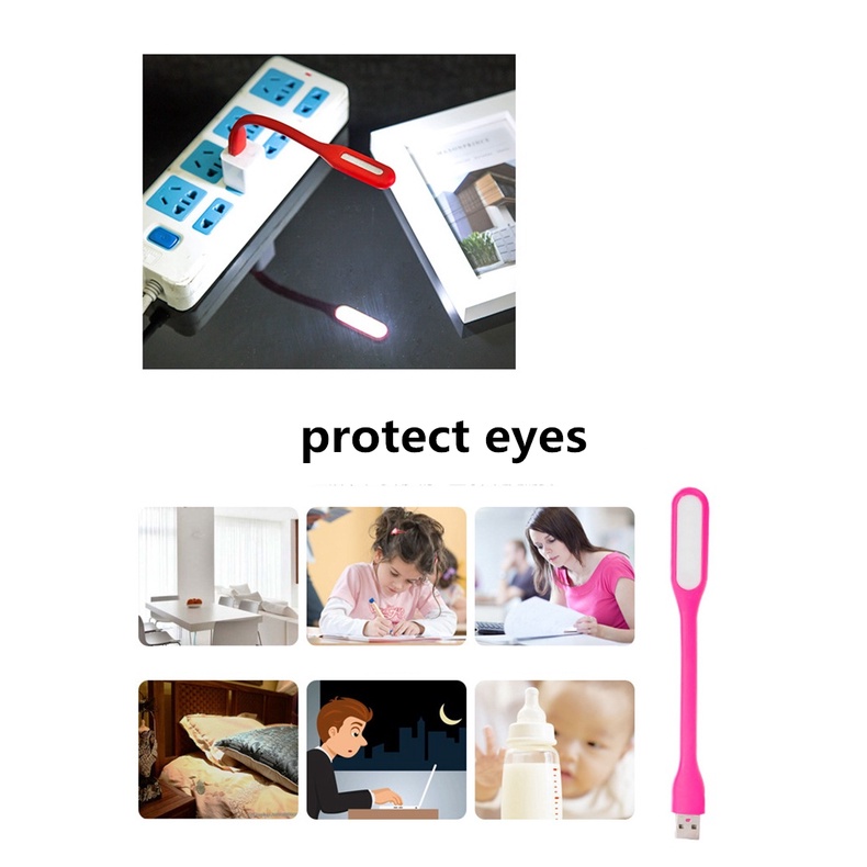 Đèn LED Để Bàn Đọc Sách Bảo Vệ Mắt Cổng USB Tiện Dụng