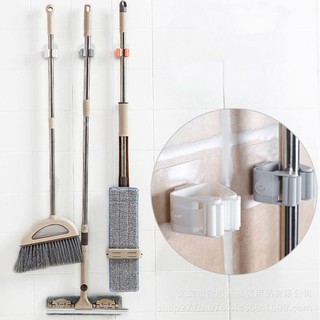 Móc Dán Tường Kẹp Giữ Chổi