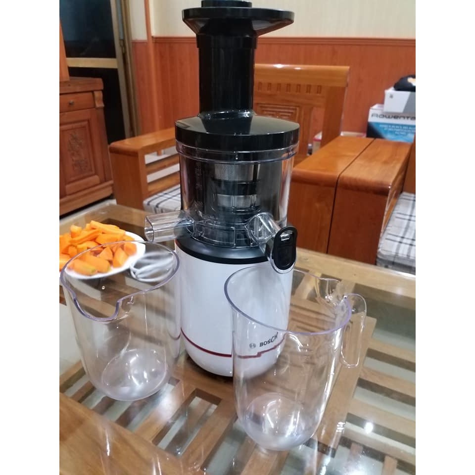 Máy ép chậm Bosch Comfort MESM500W ép chậm trái cây giữ vitamin