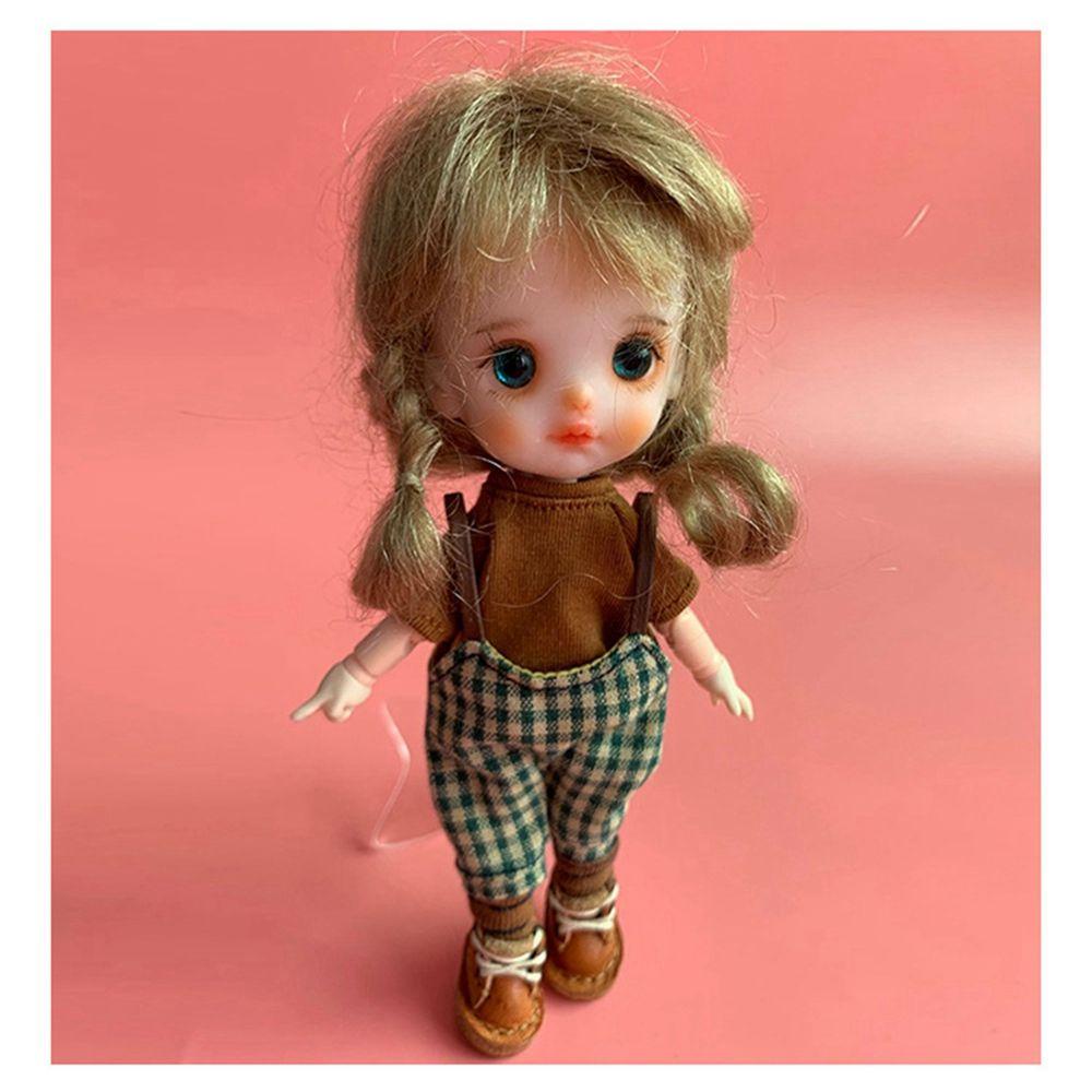 RAINBOW Bộ Quần Áo Thời Trang Dành Cho Búp Bê OB11 1 / 12BJD