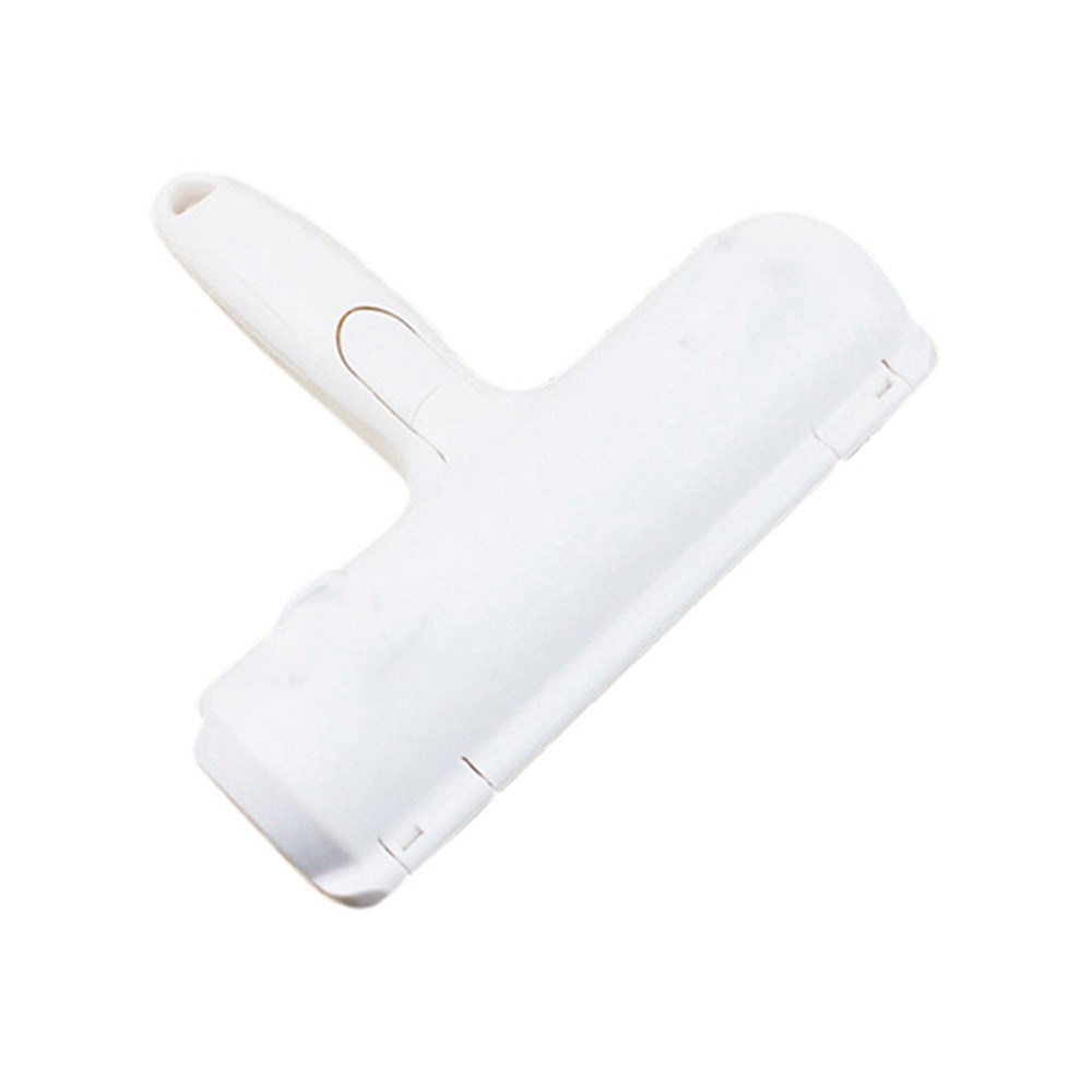 Bàn chải lăn làm sạch xơ vải và lông thú cưng chó mèo trên quần áo/sofa cầm một tay tái sử dụng tiện lợi