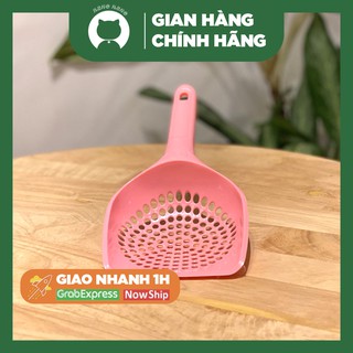 Xẻng nhựa xúc cát vệ sinh cho mèo lỗ nhỏ giúp lọc sạch hơn