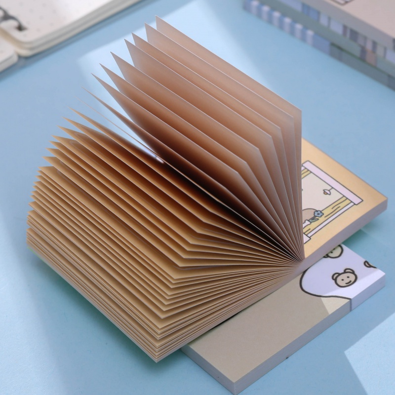 Giấy Ghi Chú Họa Tiết Hoạt Hình Sáng Tạo Cho Học Sinh