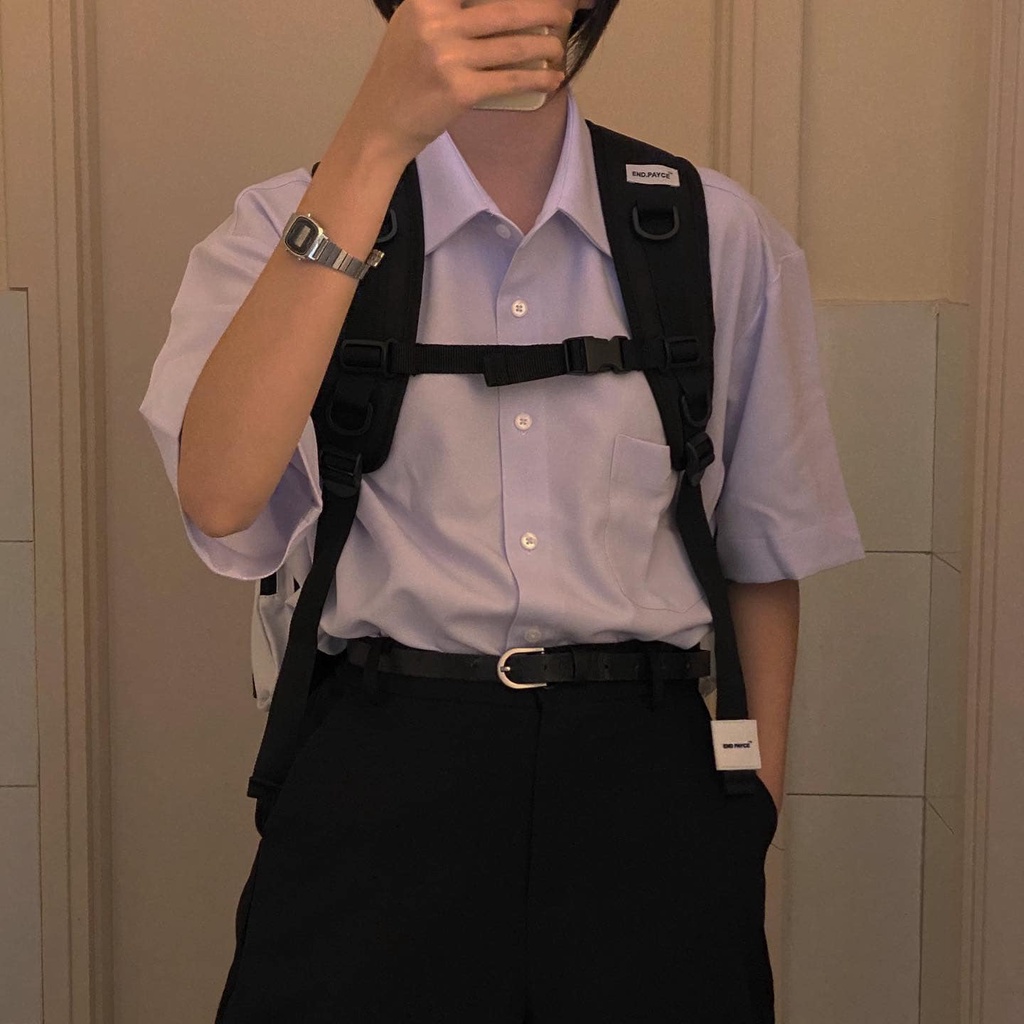 Balo đi học local brand basic thời trang du lịch, cặp đựng laptop unisex end ss1 , backpack unisex  - Gin Store