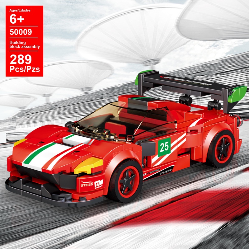 Đồ chơi lắp ráp khối xây dựng lego mô hình xe đua thể thao