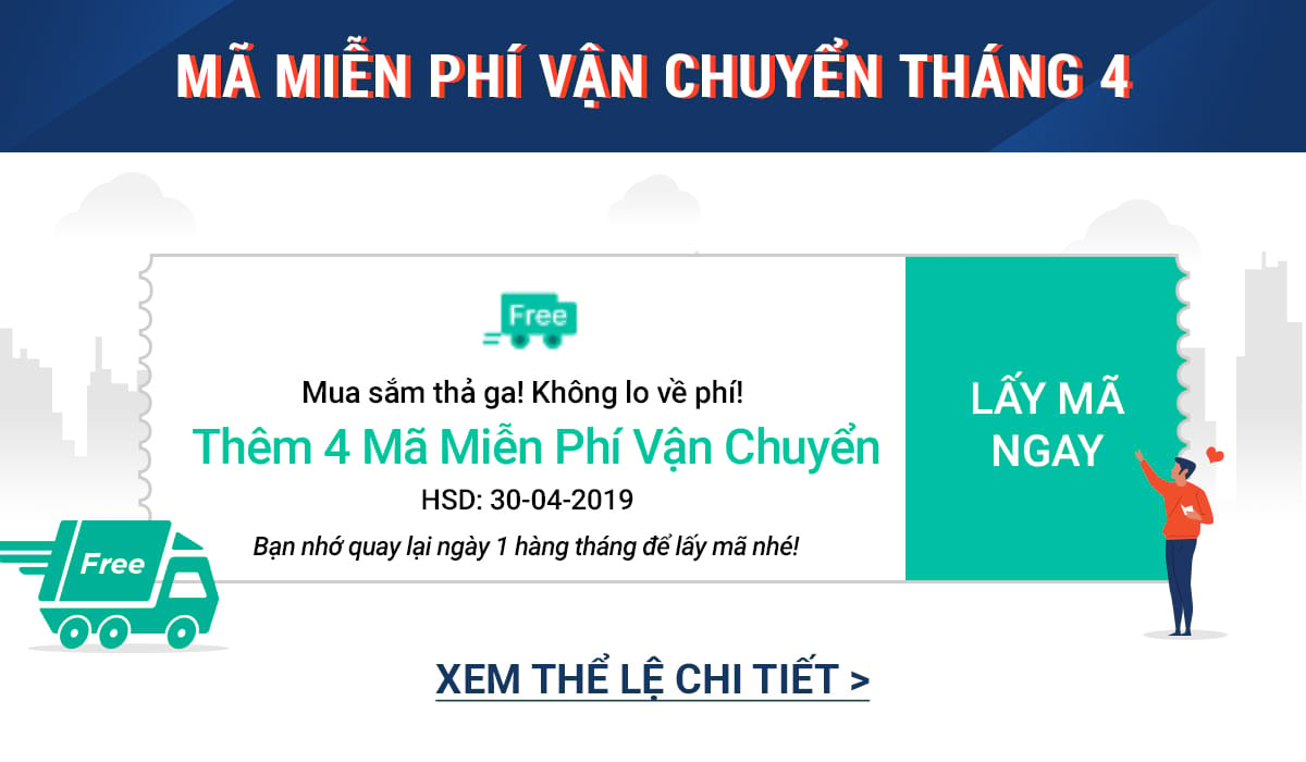 Mã miễn phí vận chuyển Shopee