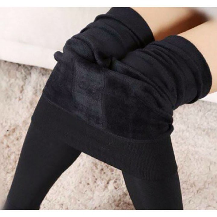Quần tất lót lông, quần legging thời trang nữ dày siêu ấm co giãn tốt cực đẹp