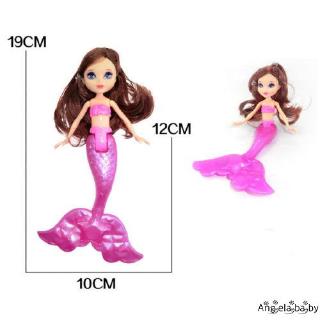 hღ✯Đèn LED Bơi Búp Bê Nàng Tiên Cá Đồ Chơi Trẻ Em Bé Gái Bể Bơi Có Lược