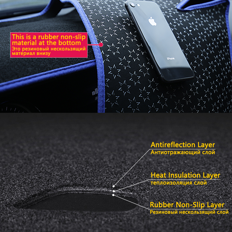 Dashboard Cover Protective Pad For Ford Mondeo Mk4 2007~2013 Car Accessories Sun Shade Carpet 2008 2009 2010 2011 2012