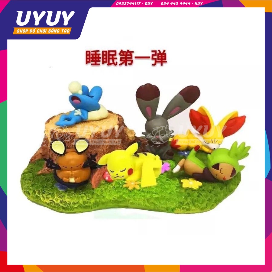 🥑Combo🥑 Mô Hình POKEMON CHIBI COLLECTION Cực Đẹp 🌦️, Sắc Nét 🔥