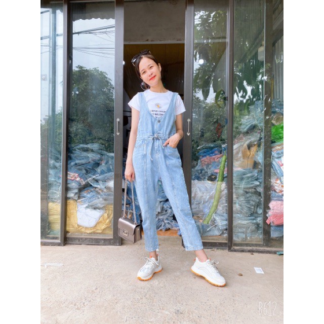 Quần yếm bò trơn mã 01 | BigBuy360 - bigbuy360.vn