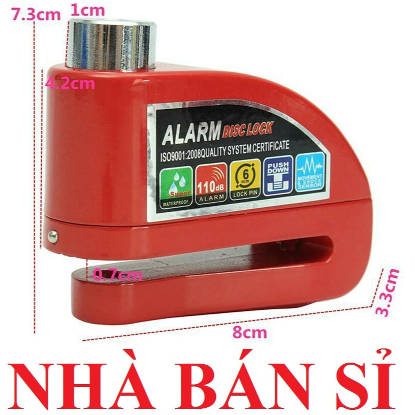 Ổ Khóa Đĩa Báo Động ONIKA (Chính Hãng)