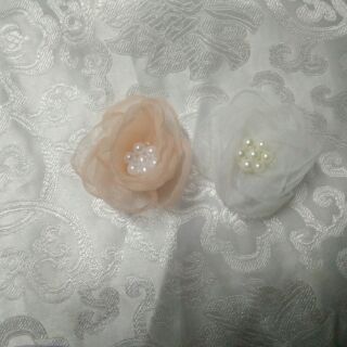 Hoa voan handmade loại 4cm
