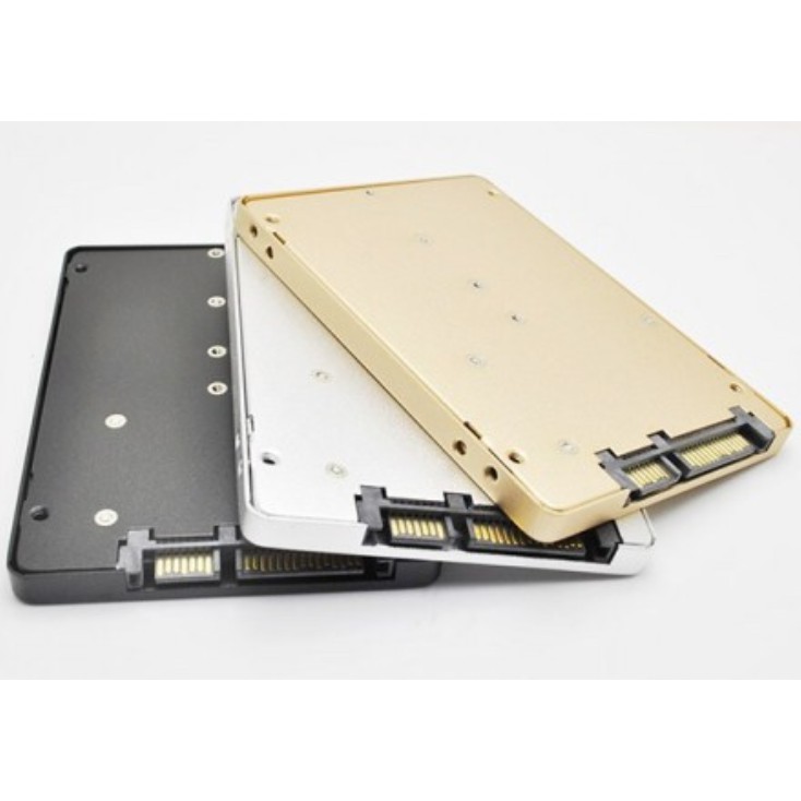 Adapter- Box Chuyển Đổi SSD M.2 SATA Sang 2.5"inch Chuẩn SATA3 6Gb/s Bảo Hành 12 Tháng 1 Đổi 1