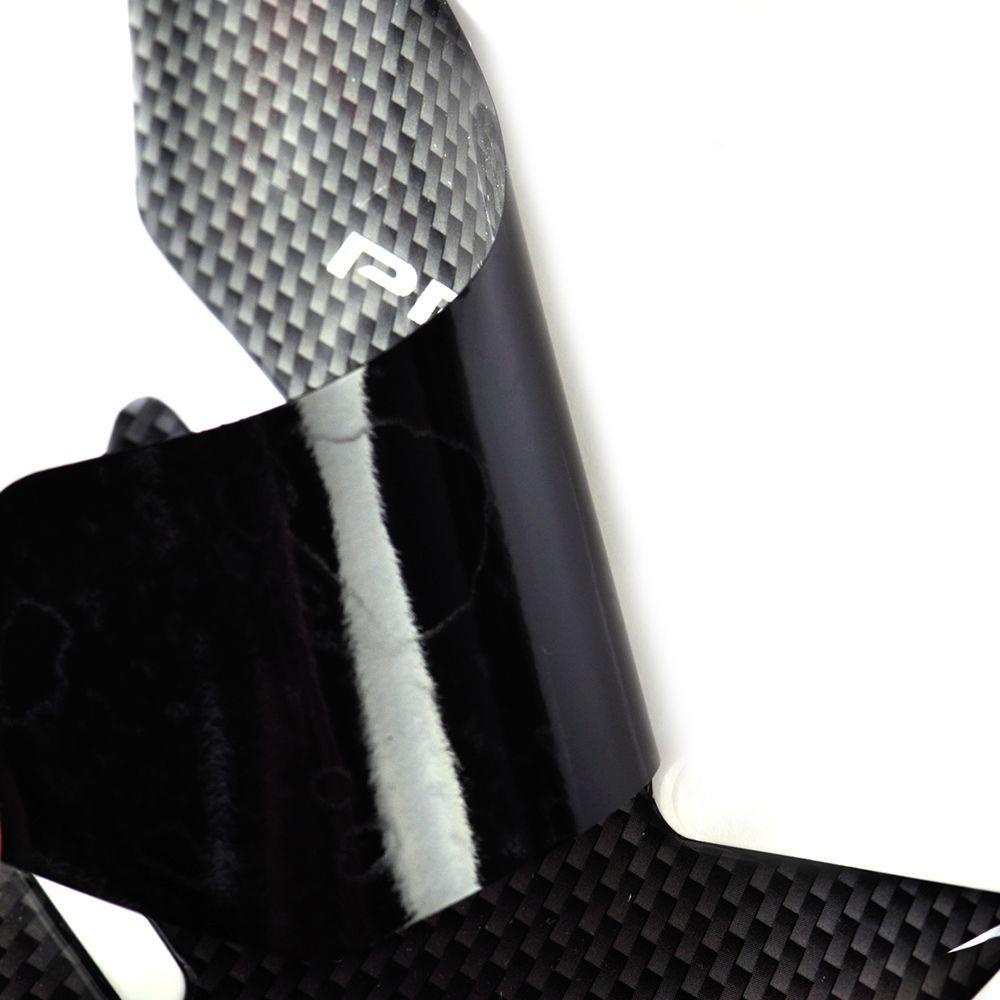 Miếng Dán Trang Trí Nắp Bình Xăng Xe Mô Tô Hình Xương Cá Màu Đen Bằng Sợi Carbon