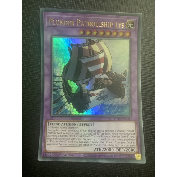 bài yugioh: plunder patrollship lys